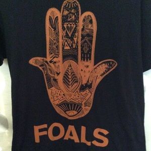 FOALS Tour 2016 Cotton Band Tee L